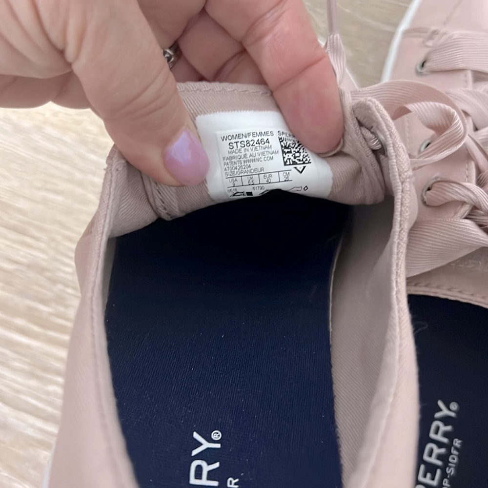 Sperry blush sneaker women’s 9 New - Picture 6 of 6